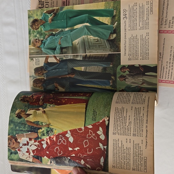 Vintage Eaton's Spring & Summer 1975 Catalog - Picture 8 of 13